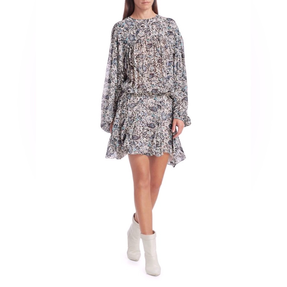 Isabel Marant Etoile Nimazu Cinched Waist Dress